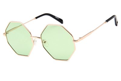 22 Hexagon Metal Sunglasses (1)