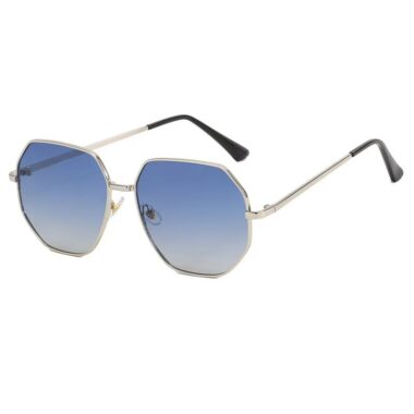 Polygon Metal Sunglasses for Women