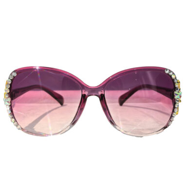 Women’s Oversized Rhinestone Sunglasses