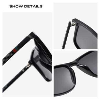 Classic Square Polarized Sunglasses