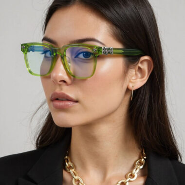 luxury anti blue light eyeglasses