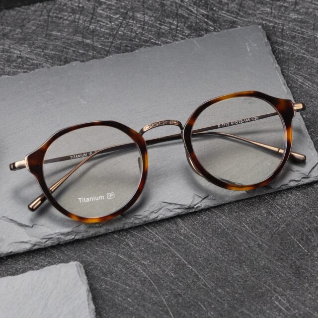 Japanese Titanium Eyeglass Frame