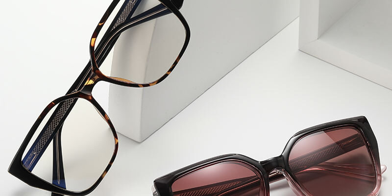 MS 81013 Ladies Anti Blue Light Eyeglasses 2022 Classic Magnetic Frame Supplier