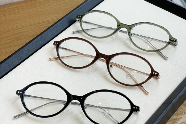 Oval Retro Round Eyeglass Frame