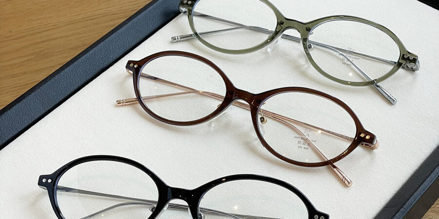 Oval Retro Round Eyeglass Frame