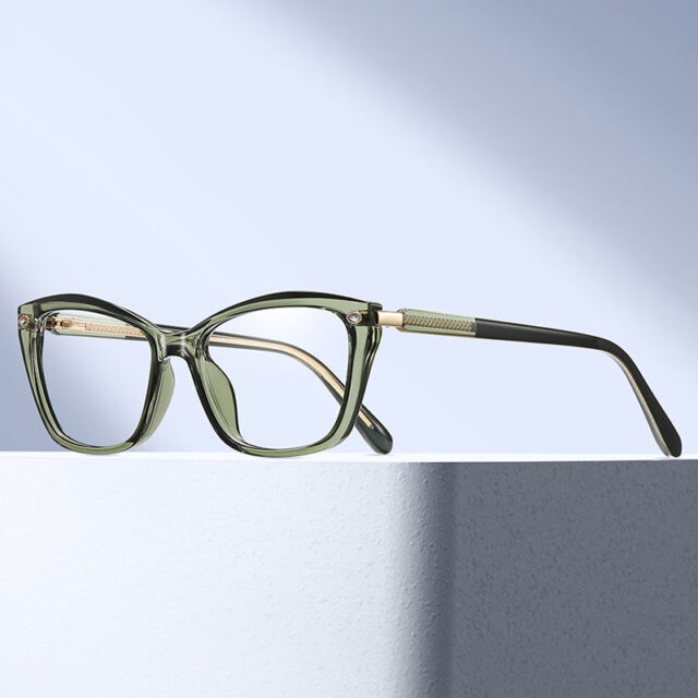 black square eyeglasses frame