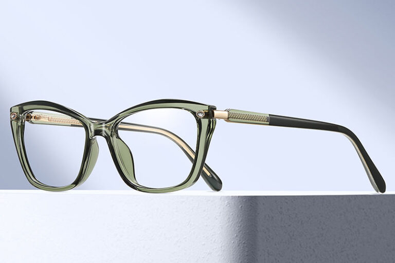 black square eyeglasses frame