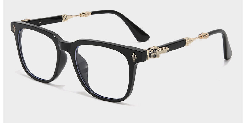 TR90 Full Rim Square Blue Light Glasses Men Women Retro Optical Frame 601