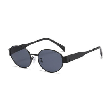 Cat Eye Metal Frame Sunglasses