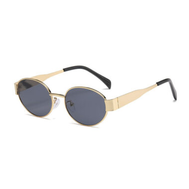 Cat Eye Metal Frame Sunglasses