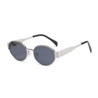Cat Eye Metal Frame Sunglasses