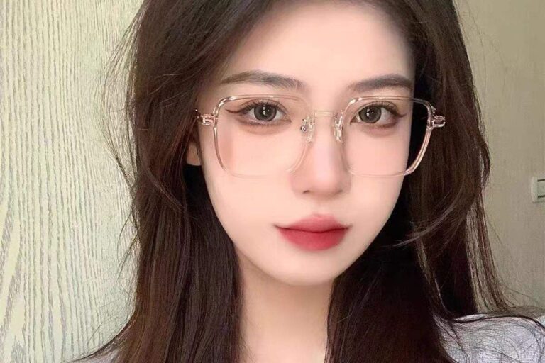 black square eyeglasses frame