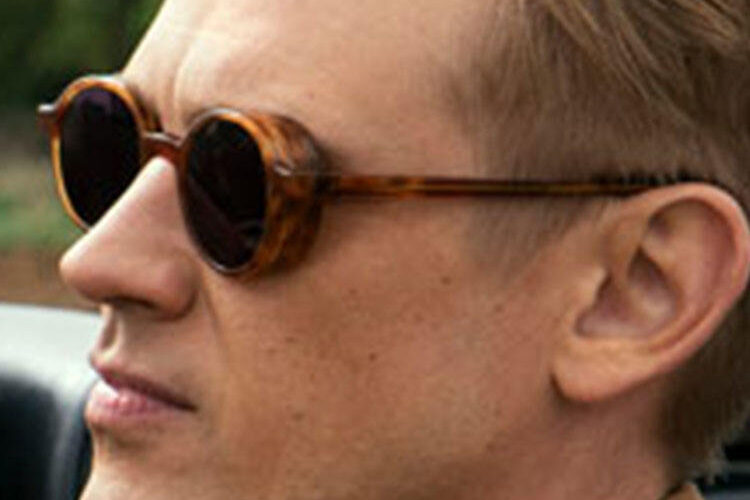 Custom Green Lens Small Round Frame Sunglasses for Men & Women (6) Small round frame sunglasses