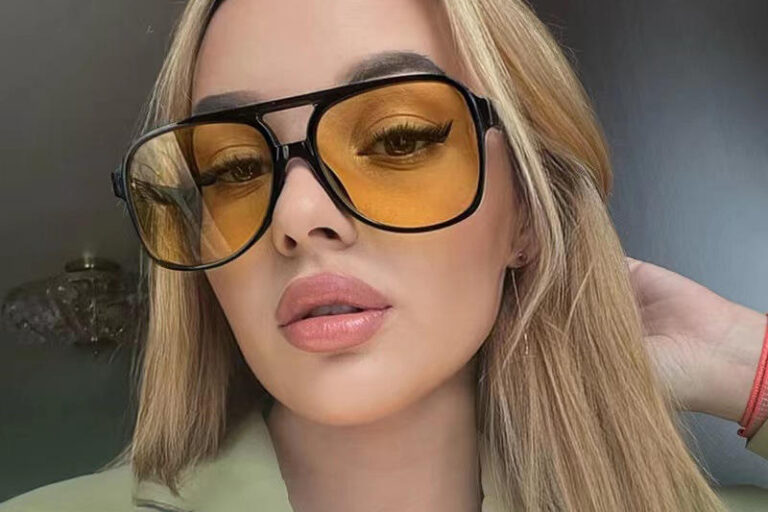 Trendy Retro Big Frame Toad Sunglasses for Sports & Fashion (6) Retro big frame toad sunglasses