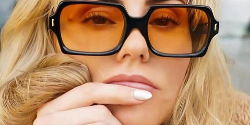 Luxury square women sunglasses